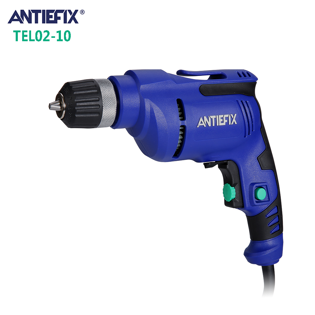 ANTIEFIX TEL02-10 Electric Drill-VDE plug Economical Power Tools Series 
