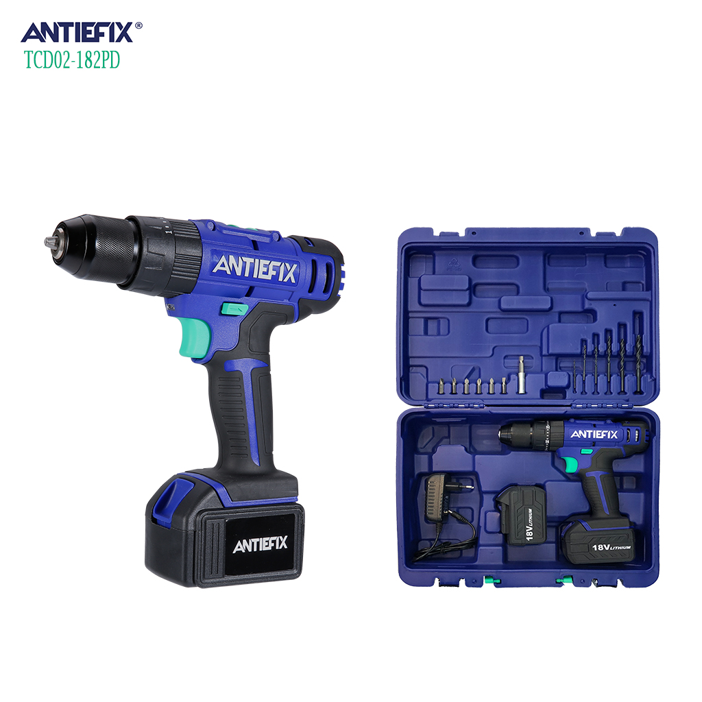 ANTIEFIX Portable Power Tools 18V Cordless drill 35N.m Professional Electric Max 